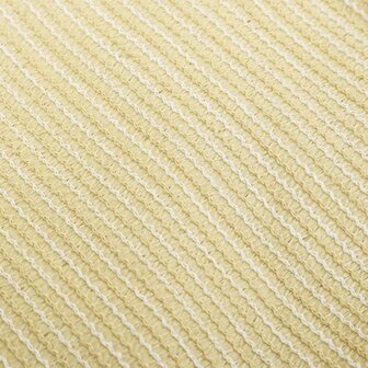 Zonnezeil 160 g/m&sup2; 2,5x2,5 m HDPE beige 4