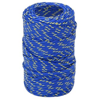 Boottouw 2 mm 50 m polypropyleen blauw 2