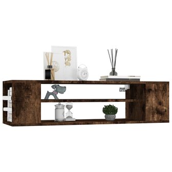 Tv-hangmeubel 100x30x26,5 cm bewerkt hout gerookt eikenkleurig 3