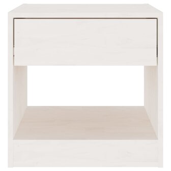 Nachtkastjes 2 st 40x31x40 cm massief grenenhout wit 6