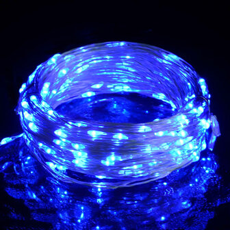 Lichtslinger met 300 LED&amp;apos;s 30 m blauw 2