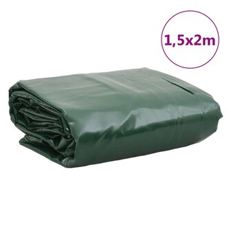 Dekzeil 650 g/m&sup2; 1,5x2 m groen 9