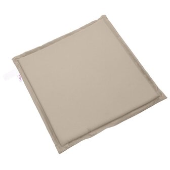 Tuinzitkussens 2 st vierkant 45x45x2 cm taupe 4