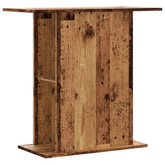 Aquariumstandaard 36x75x72,5 cm bewerkt hout oud houtkleurig 6