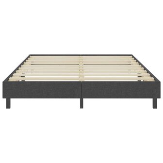 Boxspringframe stof grijs 180x200 cm 4