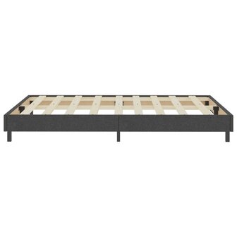 Boxspringframe stof grijs 180x200 cm 5