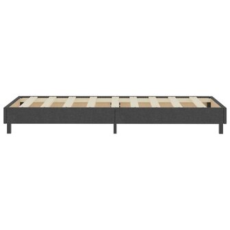 Boxspringframe stof grijs 90x200 cm 5