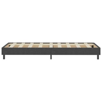 Boxspringframe stof grijs 100x200 cm 5