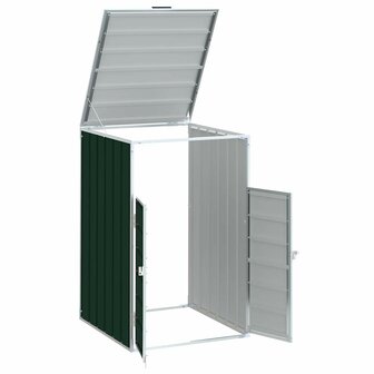 Containerberging voor 1 container 72x81x115 cm staal groen 4