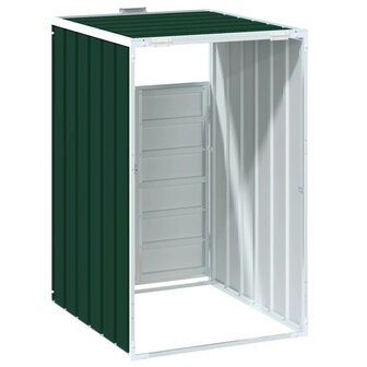 Containerberging voor 1 container 72x81x115 cm staal groen 7