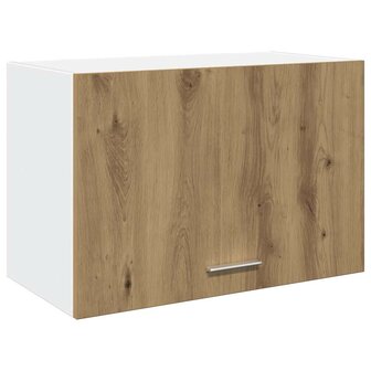 Hangkast 60x31x40 cm bewerkt hout artisanaal eikenkleur 2