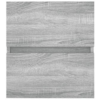 Wastafelkast 41x38,5x45 cm bewerkt hout grijs sonoma eikenkleur 5