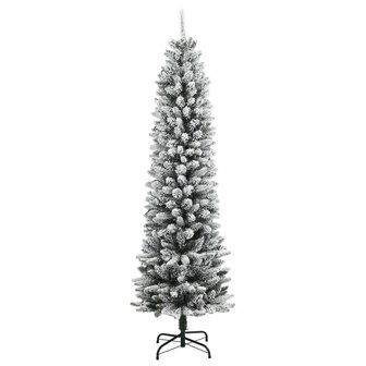 Kunstkerstboom met 300 LED&amp;apos;s en sneeuw 180 cm 3