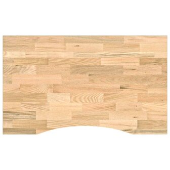 Werkbank 100x60x81,5 cm massief eikenhout 8