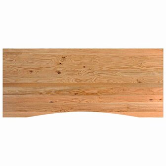 Werkbank 140x60x81,5 cm massief eikenhout lichtbruin 8