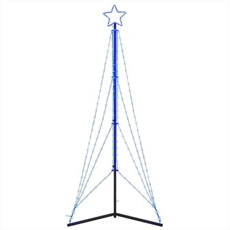 Kerstboomverlichting 483 blauwe LED&amp;apos;s 240 cm 6