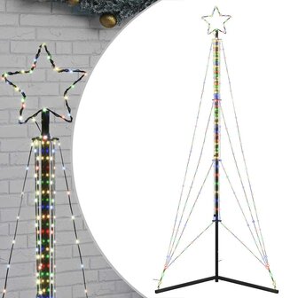 Kerstboomverlichting 483 kleurrijke LED&amp;apos;s 240 cm 2