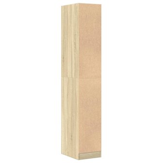 Apothekerskast 30x41x174,5 cm bewerkt hout sonoma eikenkleurig 7