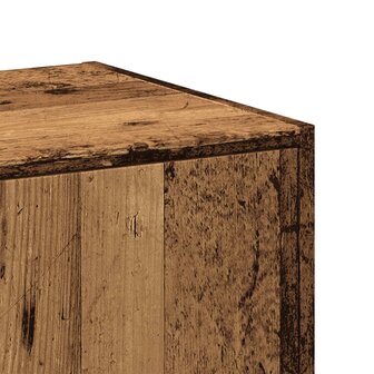 Apothekerskast 30x41x174,5 cm bewerkt hout oud houtkleurig 8