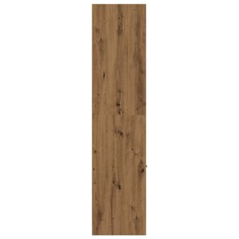 Apothekerskast 30x41x174,5 cm bewerkt hout artisanaal eiken 6