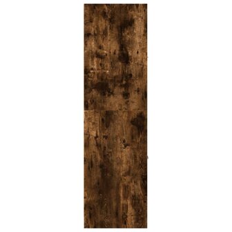 Apothekerskast 40x41x144,5 cm bewerkt hout gerookt eikenkleurig 6