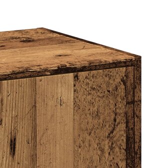 Apothekerskast 40x41x144,5 cm bewerkt hout oud houtkleurig 8