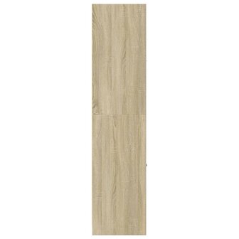 Apothekerskast 40x41x174,5 cm bewerkt hout sonoma eikenkleurig 6