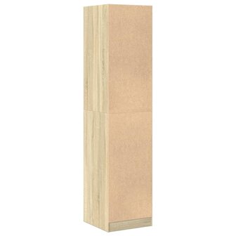 Apothekerskast 40x41x174,5 cm bewerkt hout sonoma eikenkleurig 7