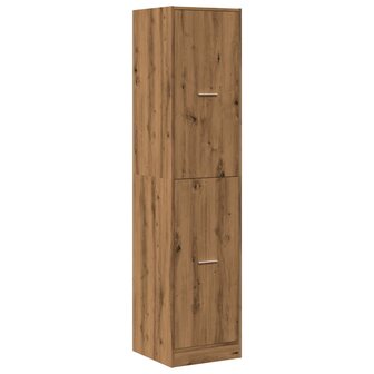 Apothekerskast 40x41x174,5 cm bewerkt hout artisanaal eiken 3