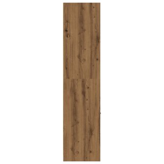 Apothekerskast 40x41x174,5 cm bewerkt hout artisanaal eiken 6