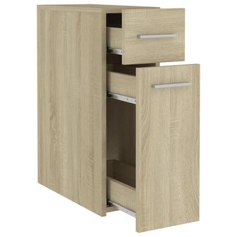 Apothekerskast 20x45,5x60 cm bewerkt hout sonoma eikenkleurig 5