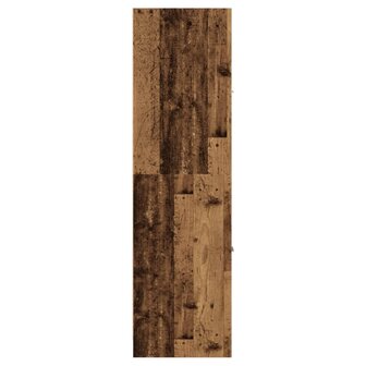 Apothekerskast 30x41x144,5 cm bewerkt hout oud houtkleurig 6