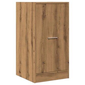 Apothekerskast 40x41x77,5 cm bewerkt hout artisanaal eikenkleur 3