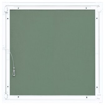 Toegangspaneel met aluminium frame en gipsplaat 200x200 mm 6