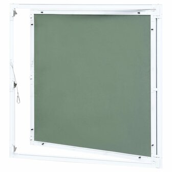 Toegangspaneel met aluminium frame en gipsplaat 200x200 mm 7