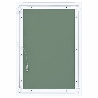 Toegangspaneel met aluminium frame en gipsplaat 300x600 mm 6