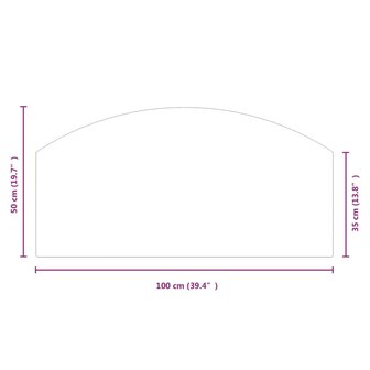 Glasplaat openhaard 100x50 cm 10