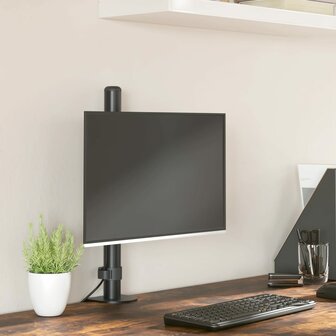 Monitorbeugel VESA 75/100 mm zwart staal 1