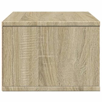 Printerkastje 40x32x22,5 cm bewerkt hout sonoma eikenkleurig 6