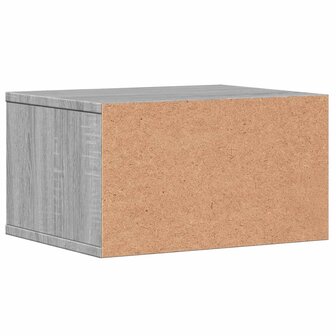 Printerkastje 40x32x22,5 cm bewerkt hout grijs sonoma eiken 7