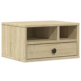 Printerkastje 40x32x22,5 cm bewerkt hout sonoma eikenkleurig 2