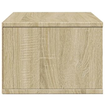 Printerkastje 40x32x22,5 cm bewerkt hout sonoma eikenkleurig 7