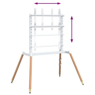 TV-standaard voor 37-86 inch scherm 60 kg Max VESA 400x600 mm 7