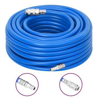 Luchtslang 0,7&amp;apos;&amp;apos; 10 m PVC blauw 1