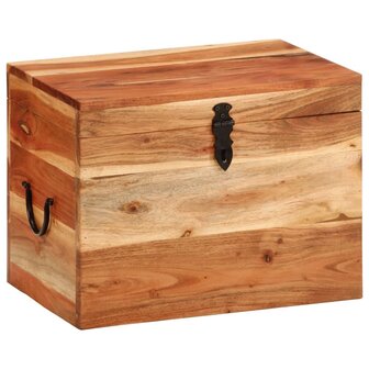 Opbergbox 39x28x31 cm massief acaciahout 11