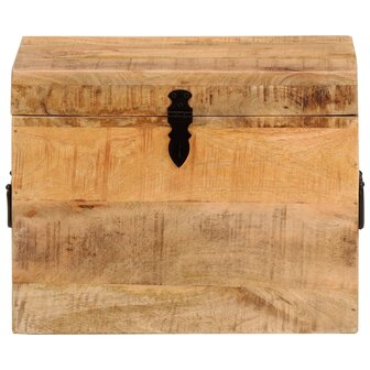 Opbergbox 39x28x31 cm massief mangohout 2