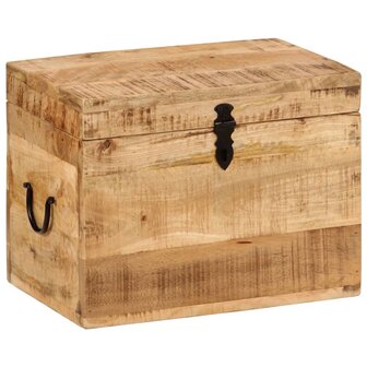 Opbergbox 39x28x31 cm massief mangohout 10