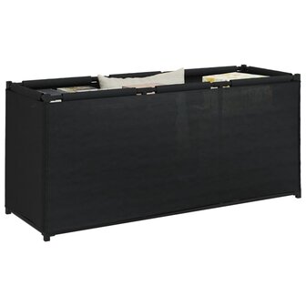 Opbergbox 105x34,5x45 cm stof zwart 4