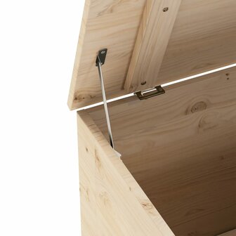 Opbergbox met deksel RANA 80x49x54 cm massief grenenhout 8