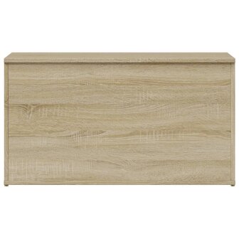 Opbergkist 84x42x46 cm bewerkt hout sonoma eikenkleurig 4